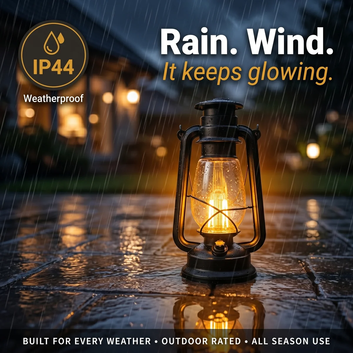 Solar lantern outdoor lifestyle